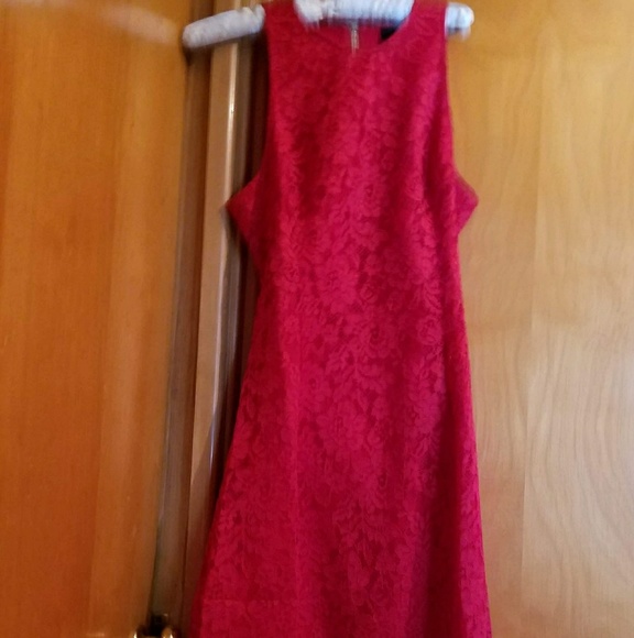 NBD BRIANNA FIT & FLARE LACE NBD DRESS - Picture 4 of 4